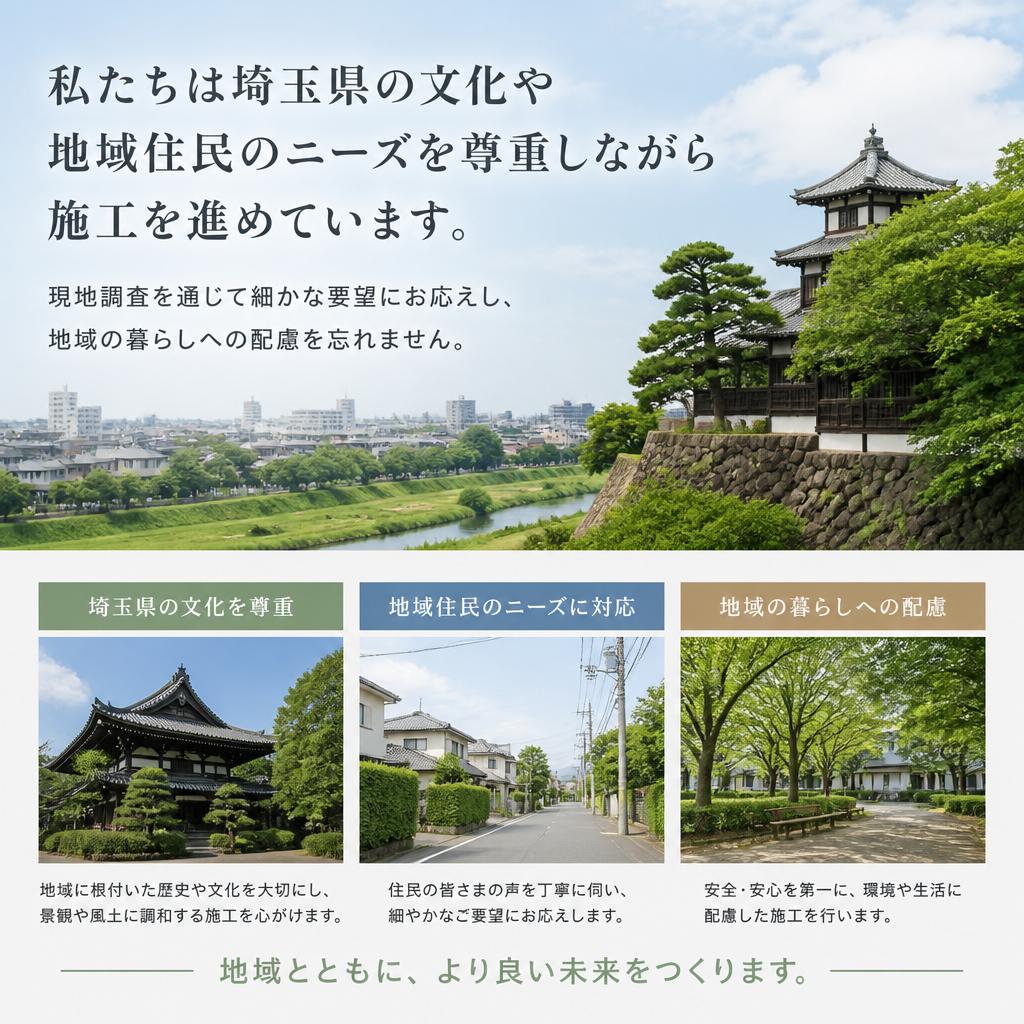 地域文化や住民と共に
