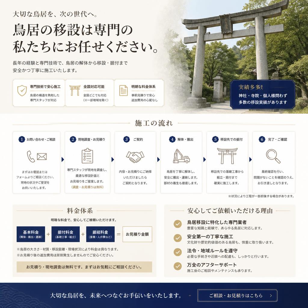私たちの特化したサービス