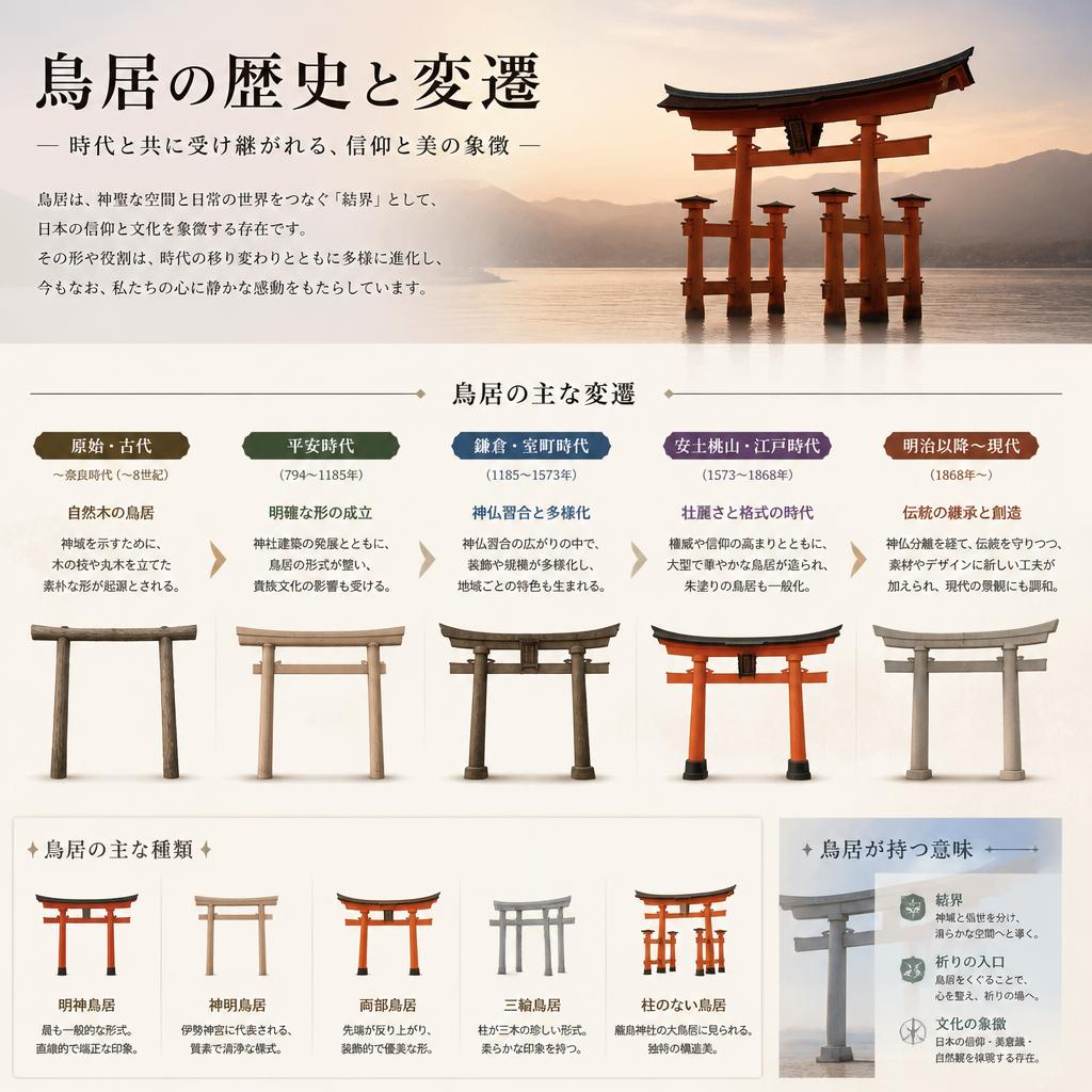 歴史の深み｜鳥居の歴史
