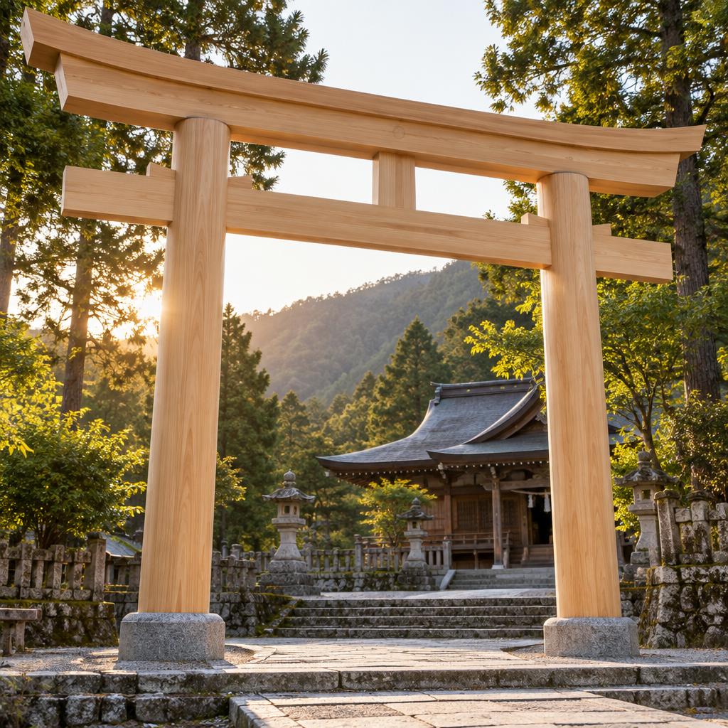 木製鳥居製作・宮大工サービスで、意匠と強度を受け継ぐ